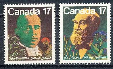 CANADA  1981  -  Canadian Botanists   FULL  SET -  FINE  MINT