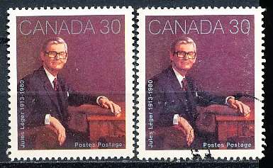 CANADA  1982  -   Jules Leger Commemoration  -  FINE  MINT and USED