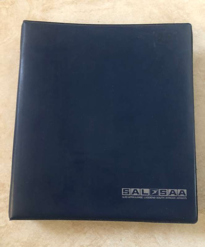 SAA  FLIGHT COVERS IN  ALBUM FINE LOT