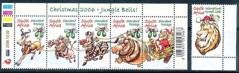 RSA  - 2006  -   Christmas CONTROL  SET   - FINE  MINT