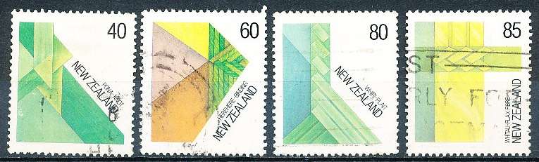 NEW ZEALAND   - 1987  Maori Fibre-work   SET -     FINE USED