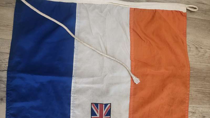 Vintage old South Africa flag - 90 x 60cm