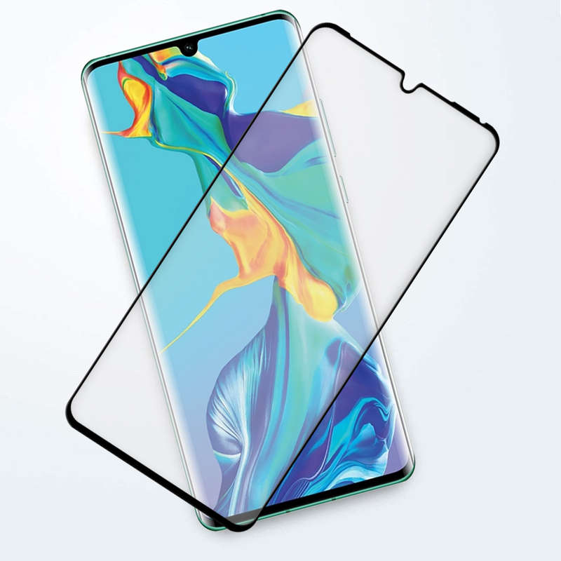 9D Tempered Glass Full Coverage Full Glue For Huawei P30 Pro