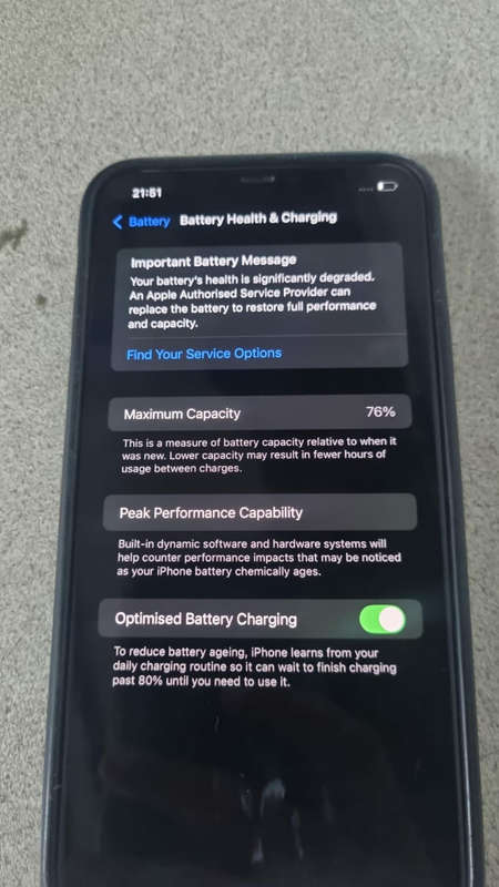 iPhone 11 Pro Max Grey 64GB