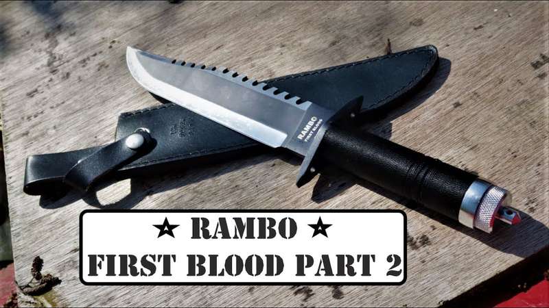 Rambo Knives Masterpiece Collection First Blood Part II Standard Edition Knife
