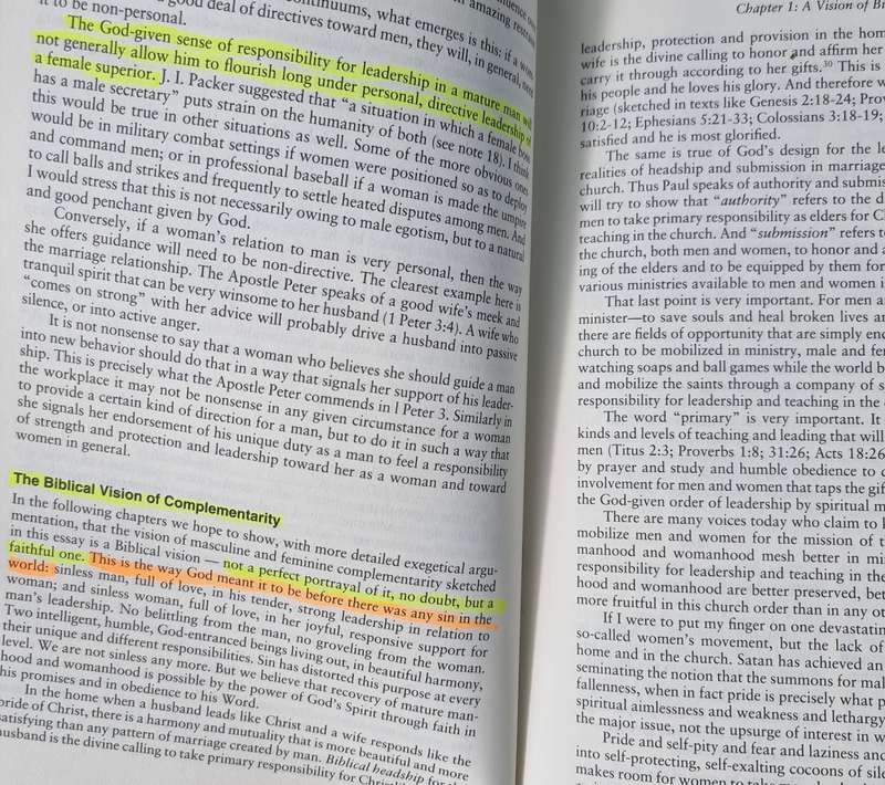 John Piper & Wayne Grudem: Recovering Biblical Manhood & Womanhood