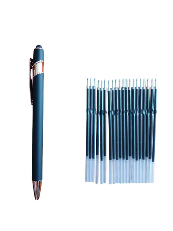 21pcs 1 Pen with Stylus + 20 replacement refills