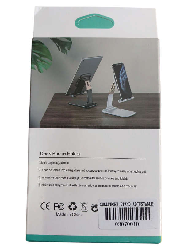 Desk Phone Holder L-311 Foldable Small Flexible