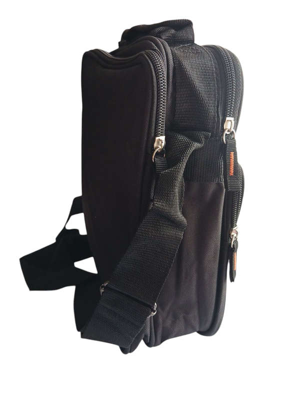 Black Sling Bag 5 Pockets