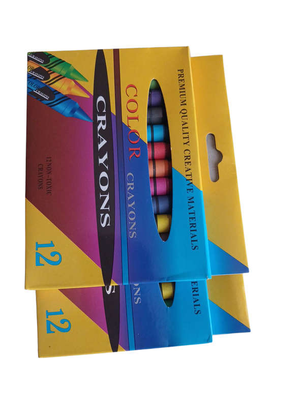 2 Pack 12 Color Crayons