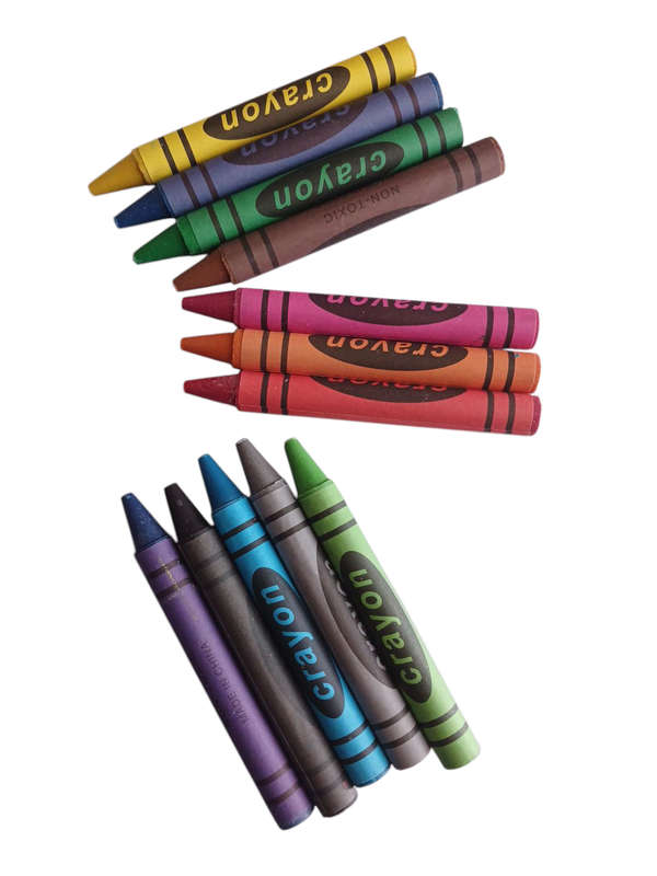 2 Pack 12 Color Crayons