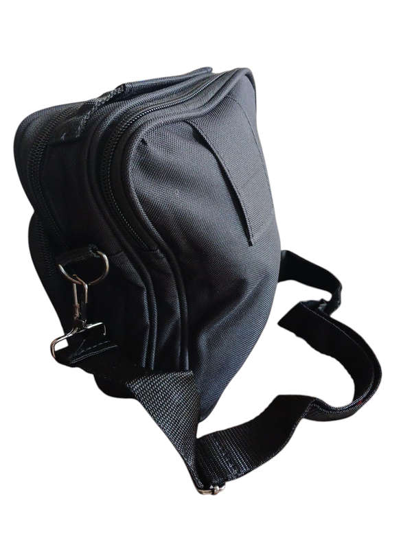 Black Sling Bag 5 Pockets Small