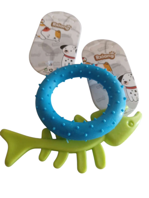 2 Pack Rubber Pet Chew Toys
