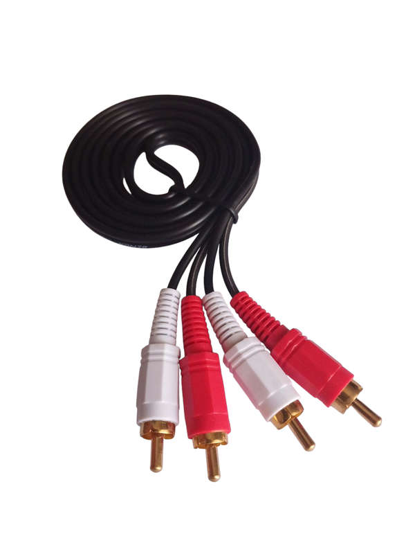 2RCA M to 2RCA M 1.5 Cable