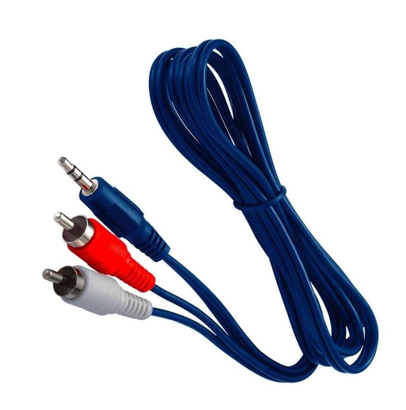 2 Pack Astrum 2 RCA to 3.5mm 3 meter Audio Jack Cable