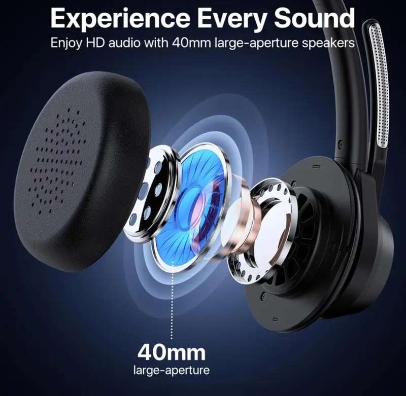 F400 Wireless Headset with Mic