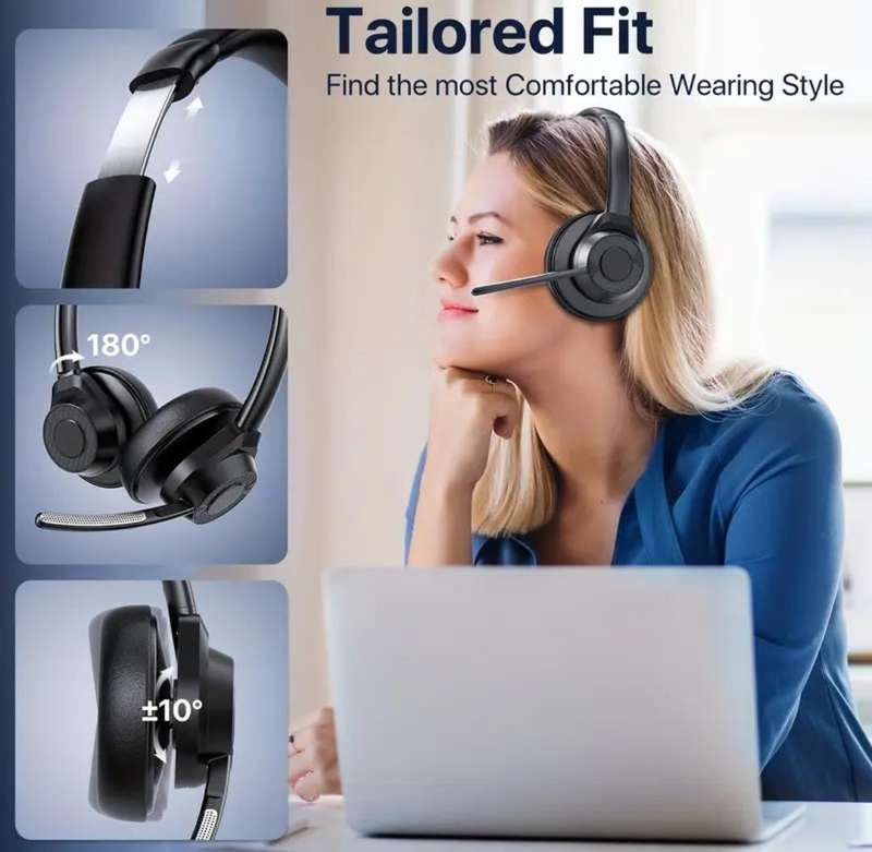 F400 Wireless Headset with Mic