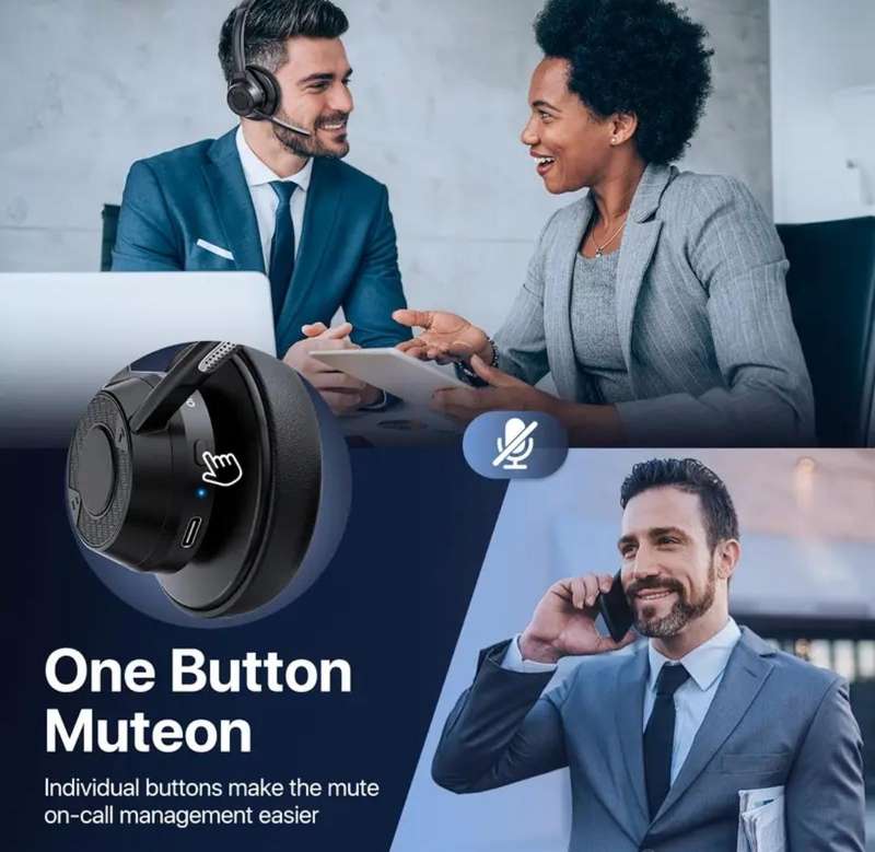 F400 Wireless Headset with Mic