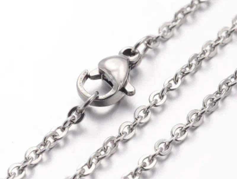 1Pc Stainless Steel Locket Flower Pendant Necklace with Extra Locket Pendant