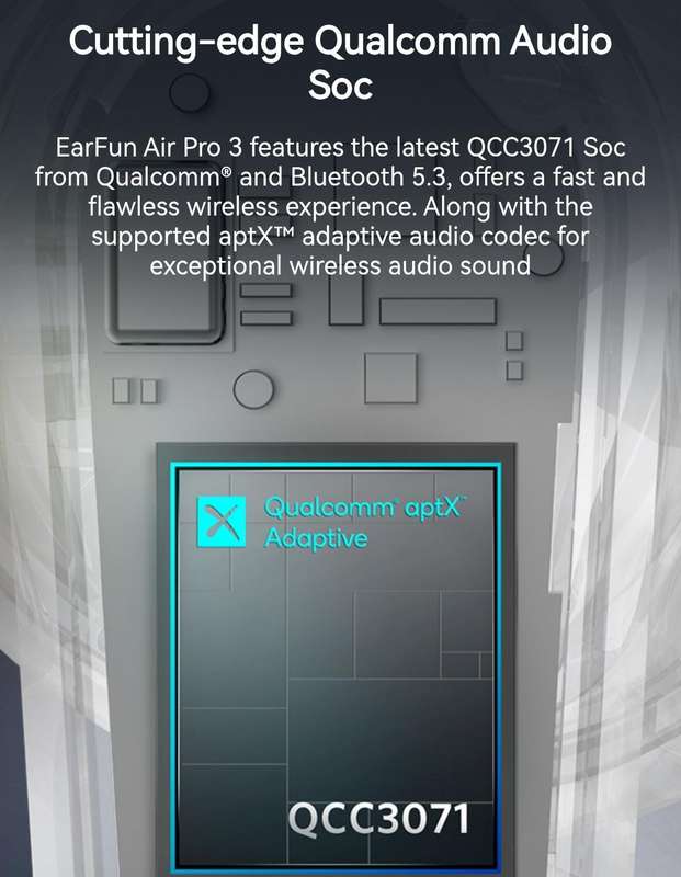EarFun Air Pro 3 - Black (Original Box)