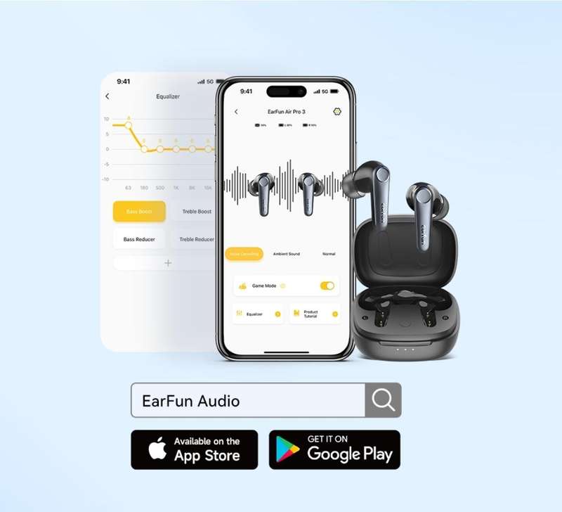 EarFun Air Pro 3 - Black (Original Box)