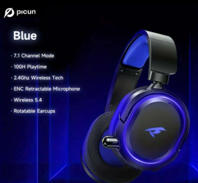 Picun Valorise UG-08S Wireless RGB Gaming Headset