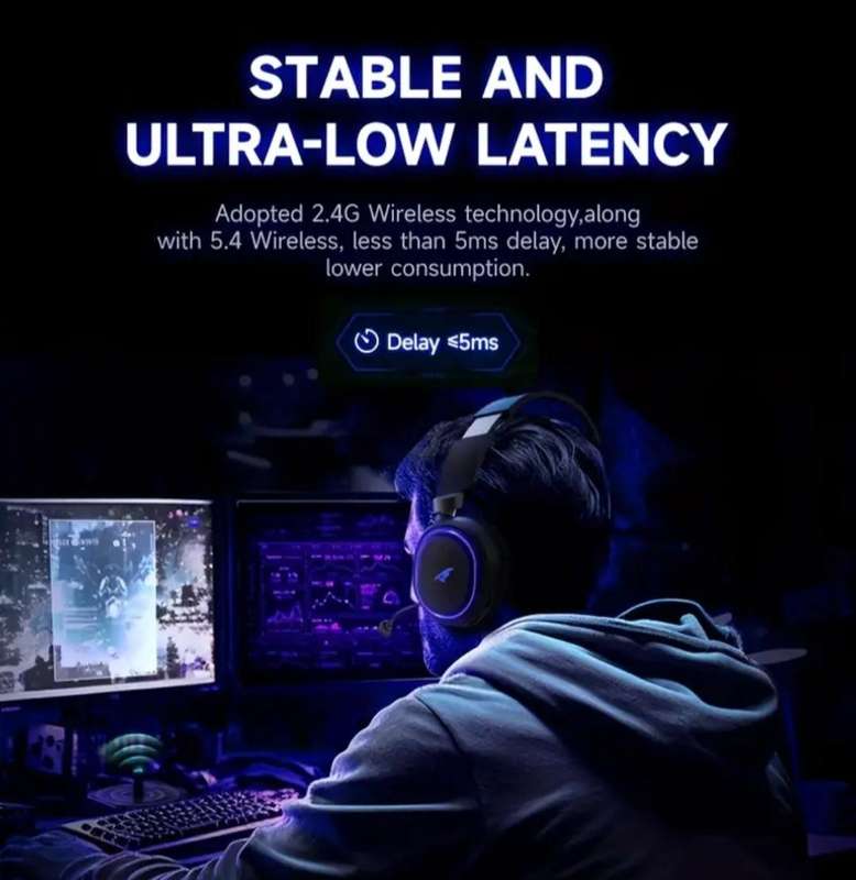 Picun Valorise UG-08S Wireless RGB Gaming Headset