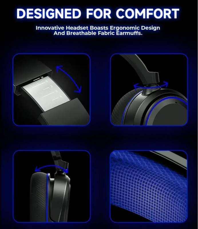Picun Valorise UG-08S Wireless RGB Gaming Headset