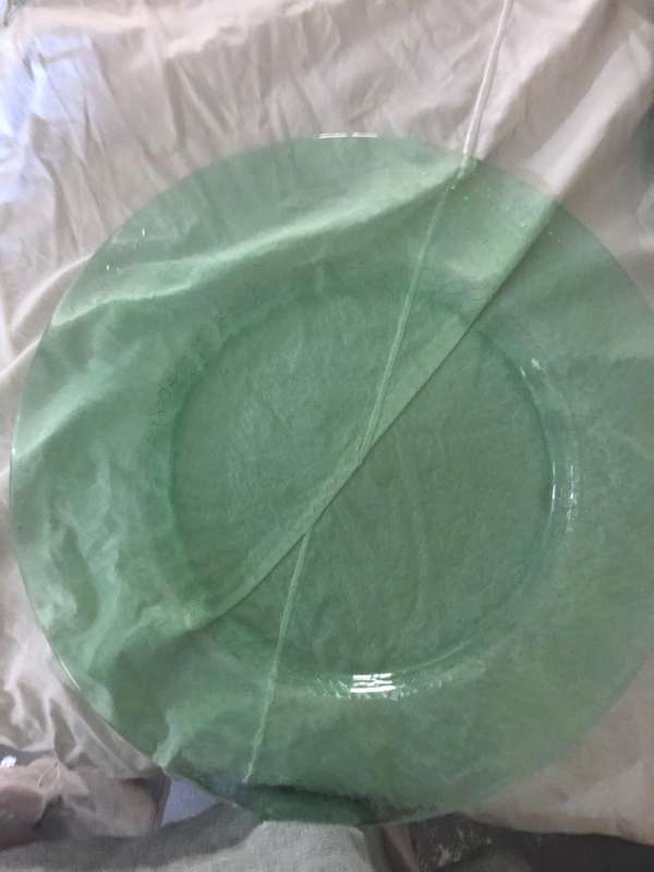 Glass underplates