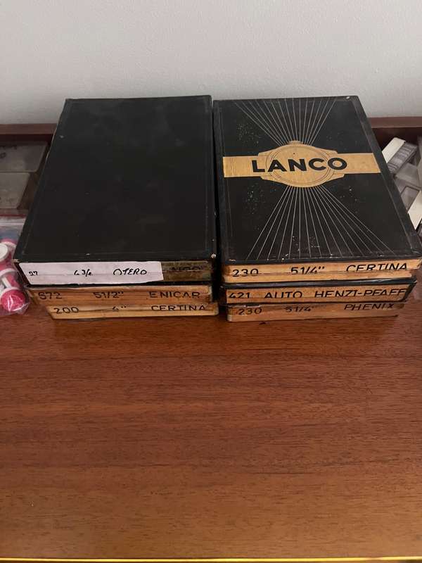 Vintage Watch Watchmaker's Lot, Spares, NOS Dials and NOS Parts Boxes.