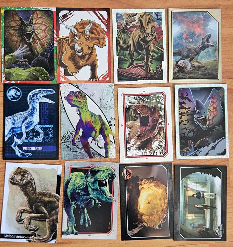 Jurassic Park Anniversary cards