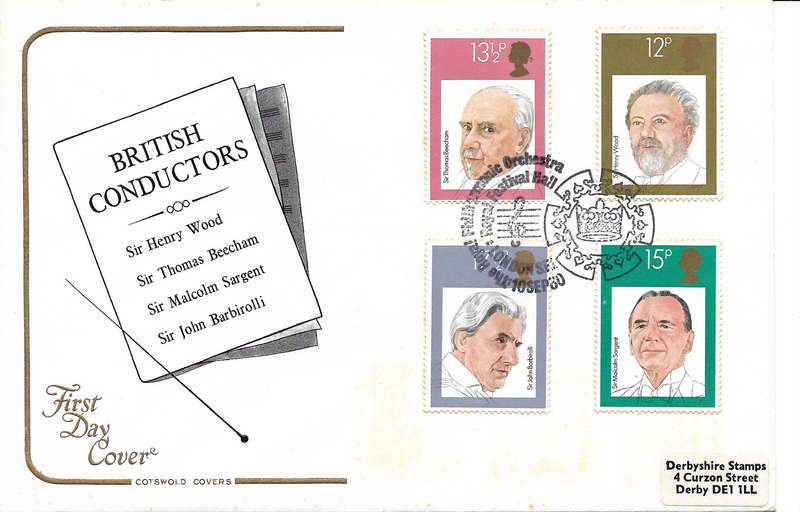 British Conductors FDC