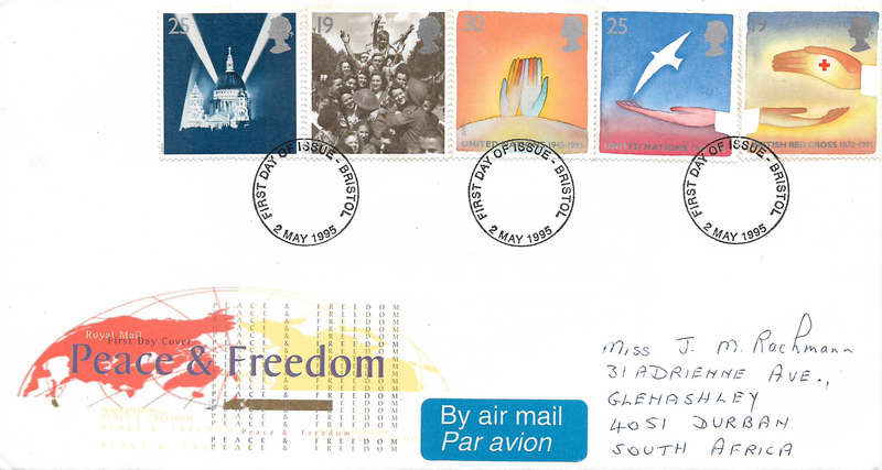 Europa Peace Freedom FDC