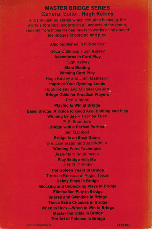Ron Klinger - Bridge Without Error