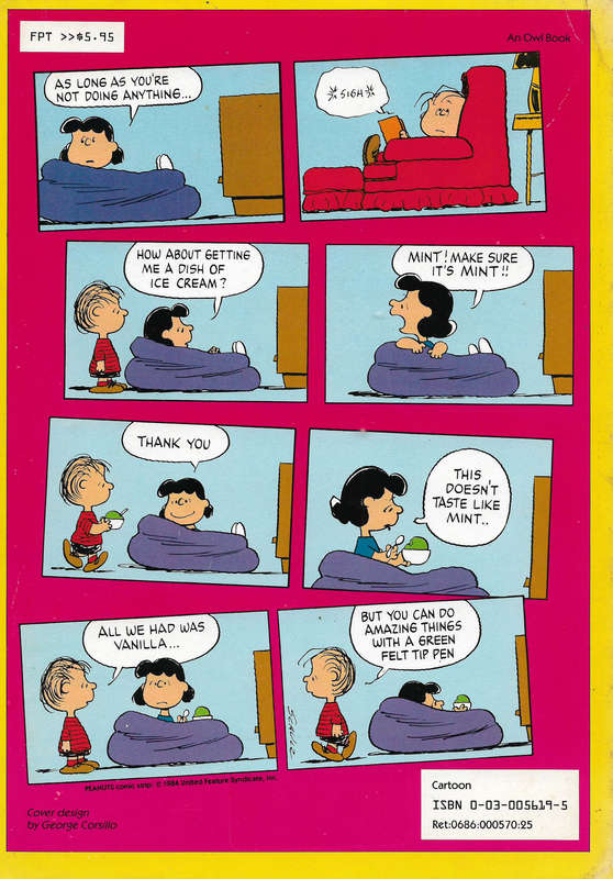 Peanuts - The way of the fussbudget is not easy