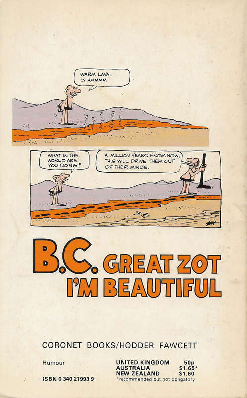 Johnny Hart - BC Great Zot I'm Beautiful