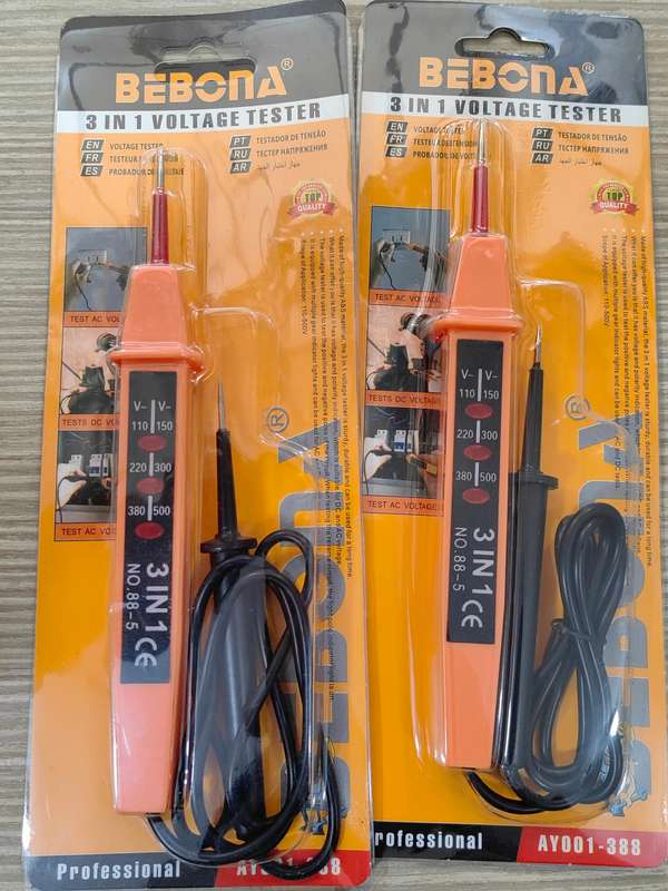 Bebona Test light, 3 in 1 voltage Tester for electricity
