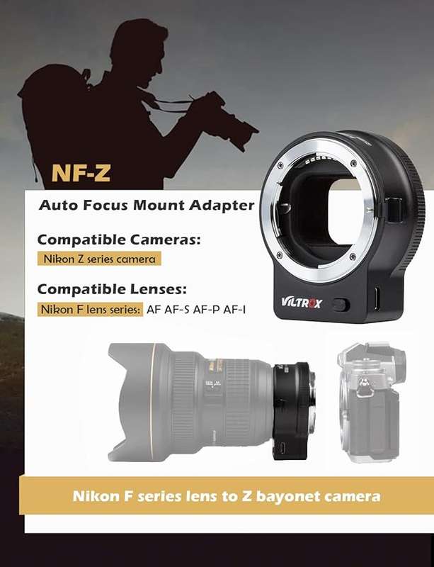 Viltrox NF-Z AF F-mount Adapter