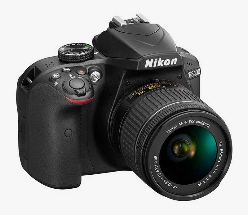 Nikon D3400 + 18-55 AF-P DX VR f3.5-5.6 Lens