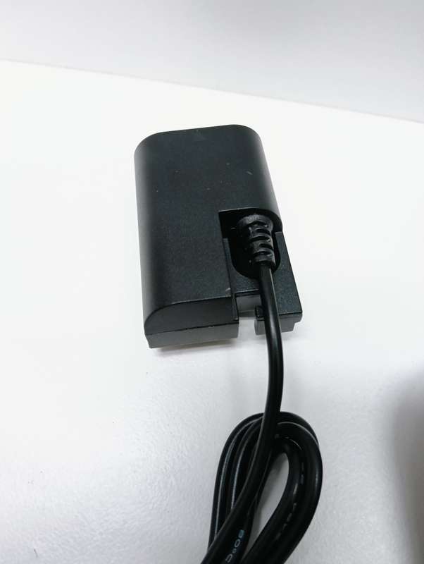 CANON LP-E6 Dummy Battery, with AC power supply