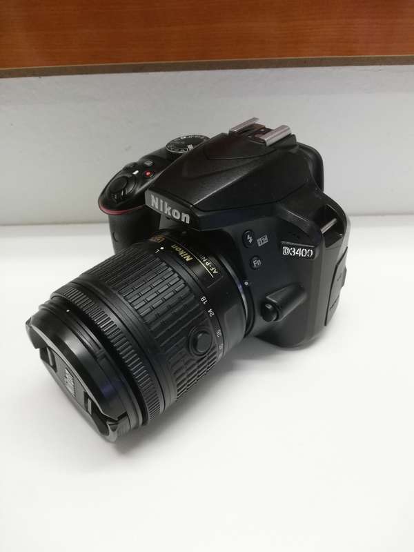 Nikon D3400 + 18-55 AF-P DX VR f3.5-5.6 Lens