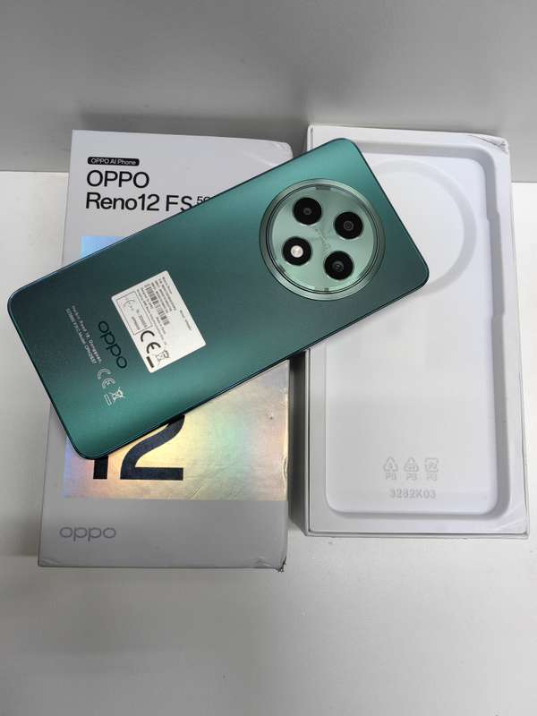 Oppo Reno12 FS 5G Dual Sim 512GB - Olive Green, 12Gb Ram