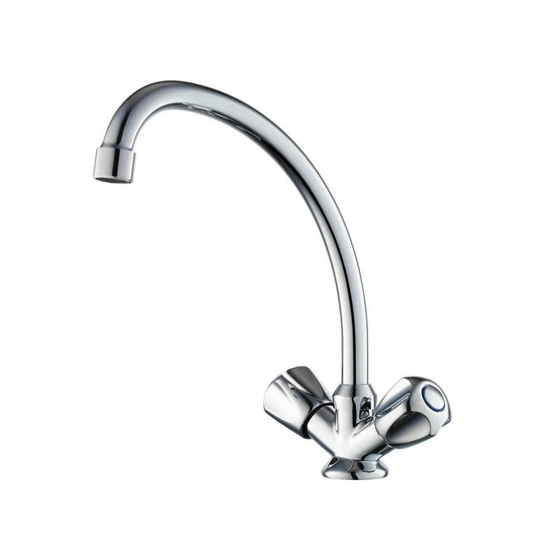 Double Handle Kitchen Mixer Faucet Tap