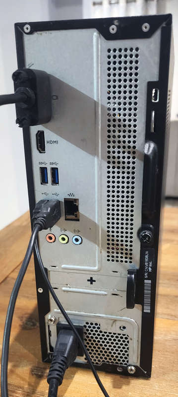 Perfect Student PC Setup  HP Slimline + Samsung 22 Monitor