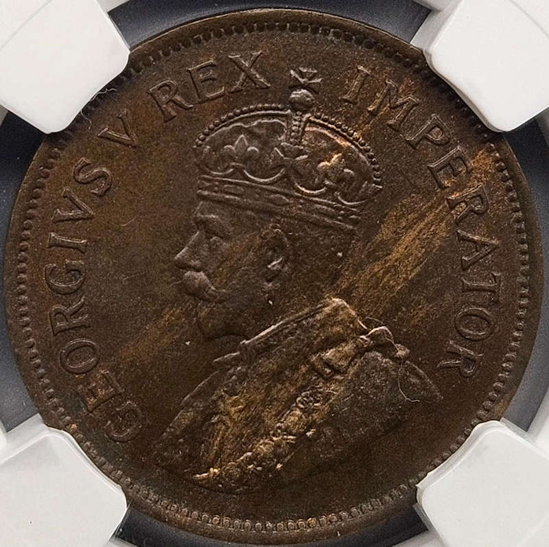 1931 SOUTH AFRICAN HALF PENNY MS63 BN