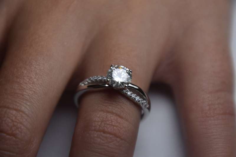 Engagement Ring with Certificate of Authenticity