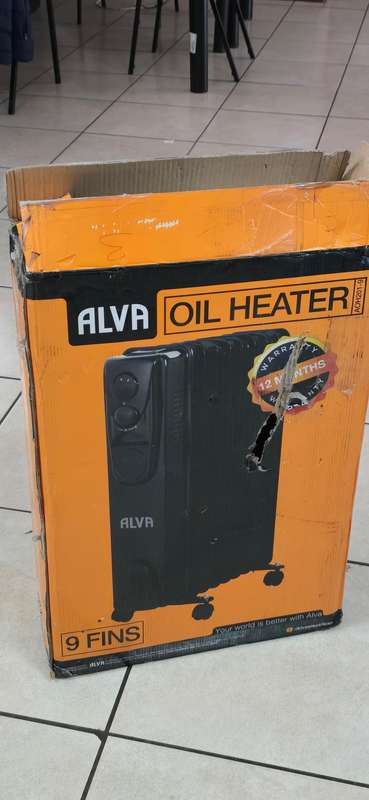 Alva 9 fin oil heater