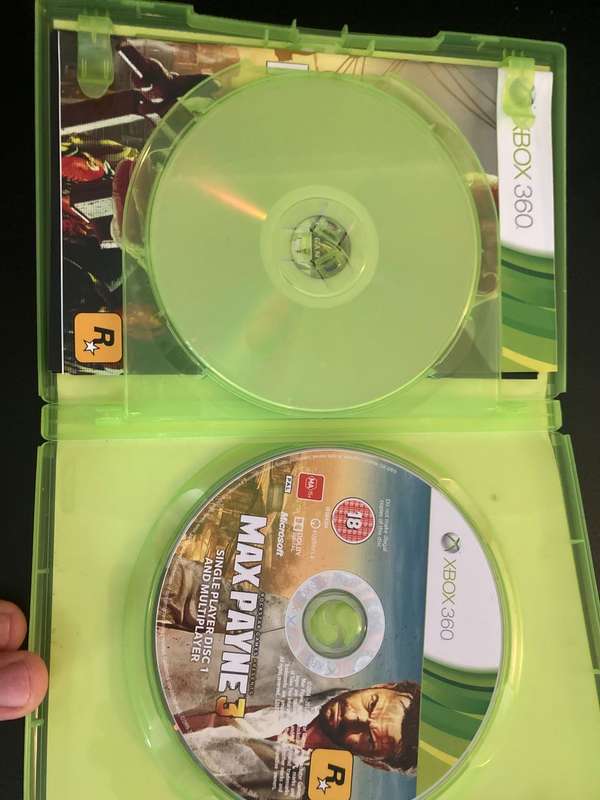 Xbox360 Max Payne 3 + Manual