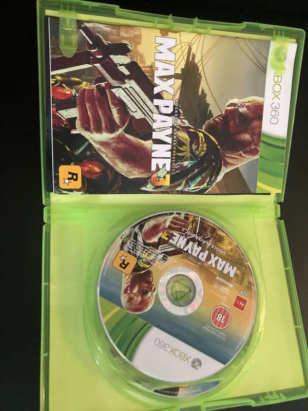 Xbox360 Max Payne 3 + Manual