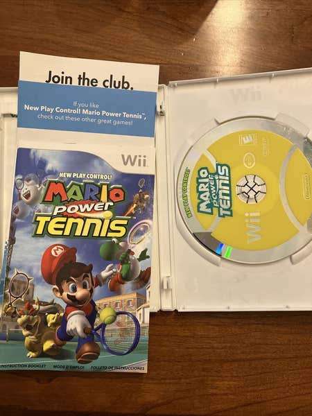 Wii Mario Tennis New